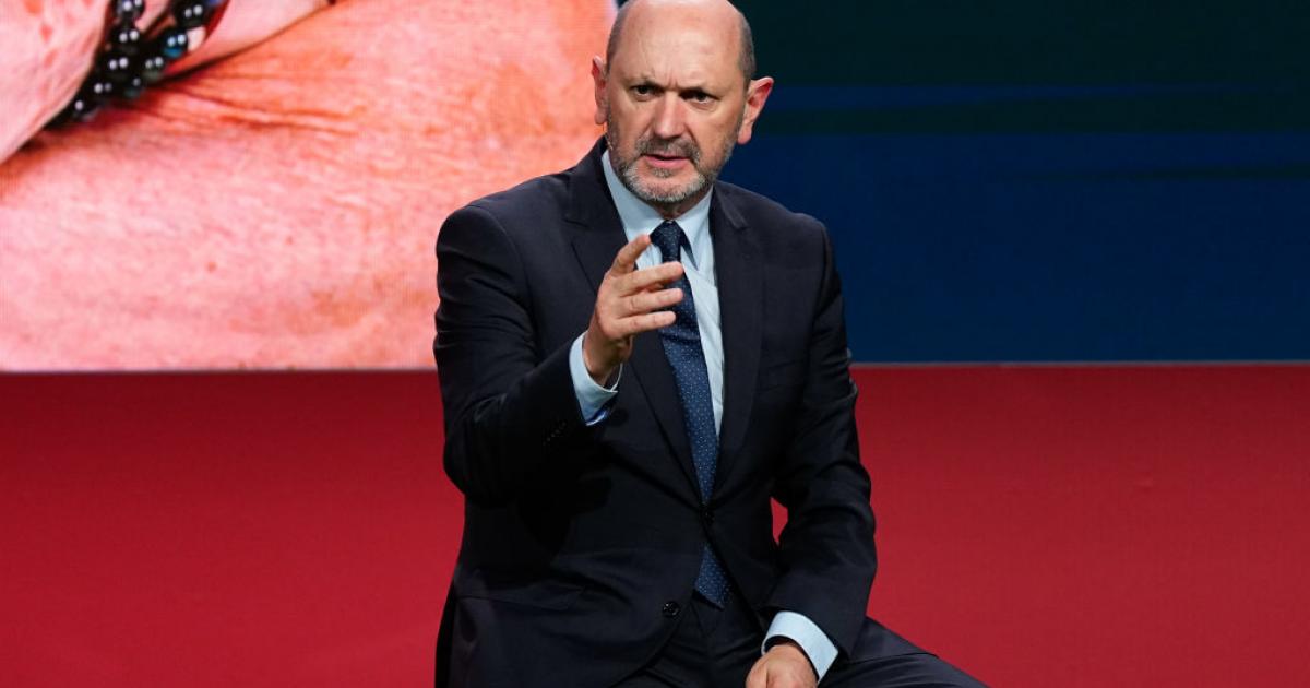 El presidente de la RFEF, Rafael Louzán, en una imagen de archivo.