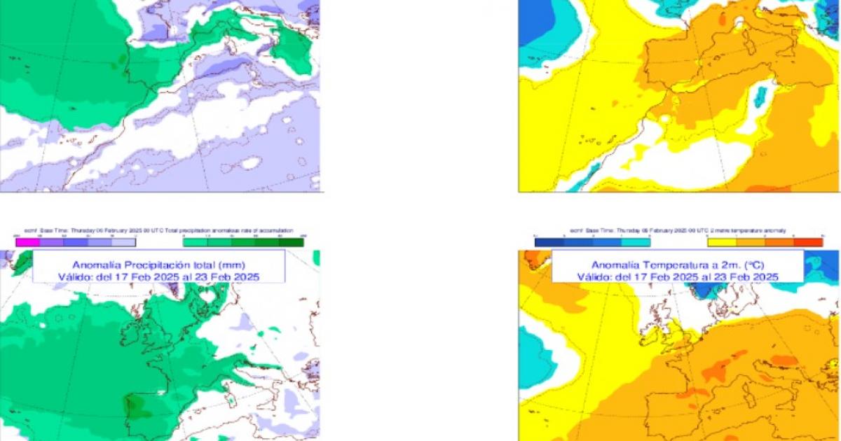 Mapas de previsión de AEMET