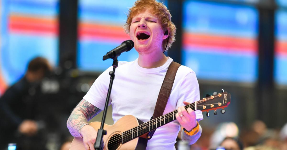 Ed Sheeran, en una actuación en Nueva York en junio de 2023.
