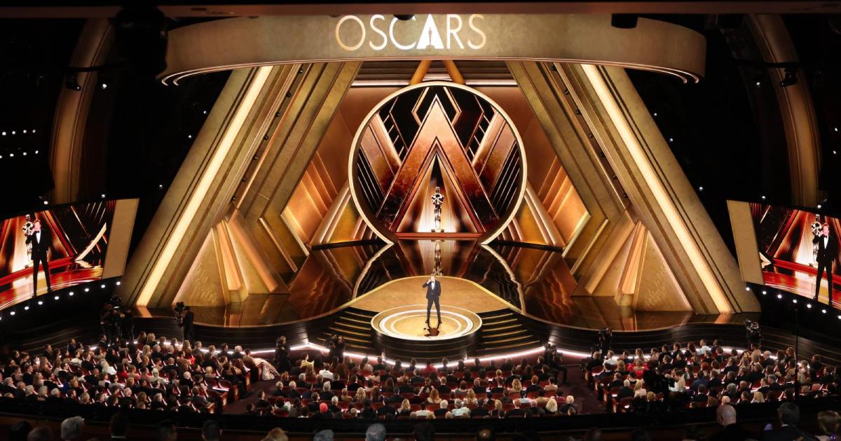 Arranque de la gala de los Premios Oscar 2025