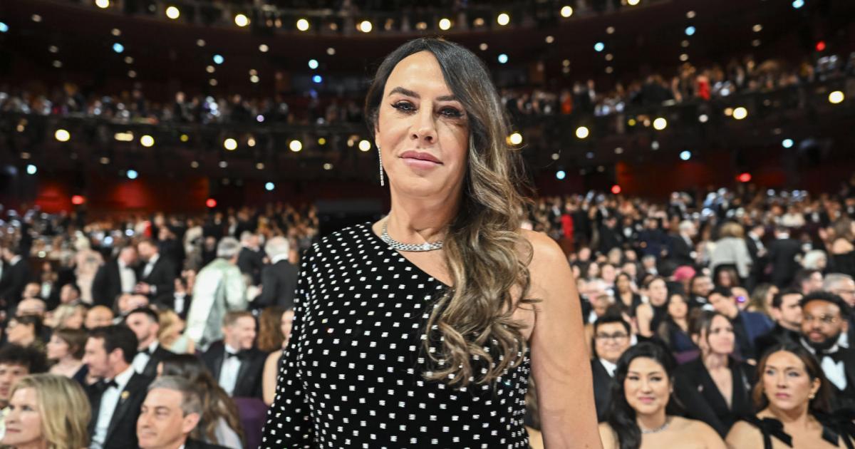 La actriz española Karla Sofía Gascón en la gala de los Oscar 2025.