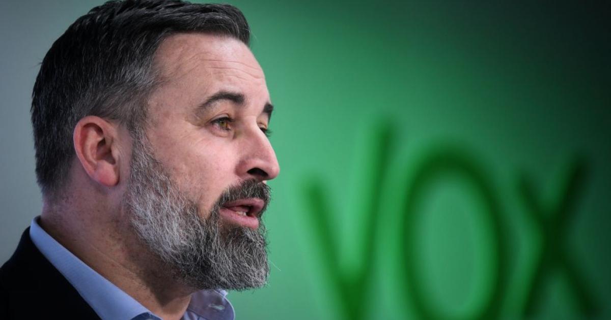 El líder de Vox, Santiago Abascal, en una imagen de archivo.