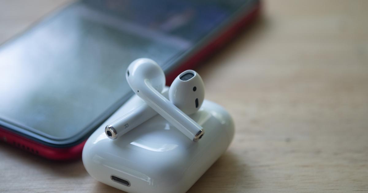 Imagen de archivo de unos auriculares AirPods.