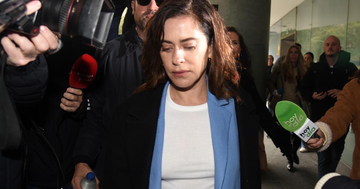 María León, fotografiada en su juicio en Sevilla el 25 de febrero de 2025.