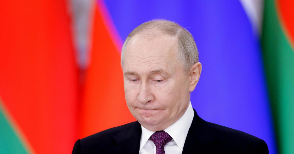 Vladímir Putin este jueves en el Kremlin de Moscú.