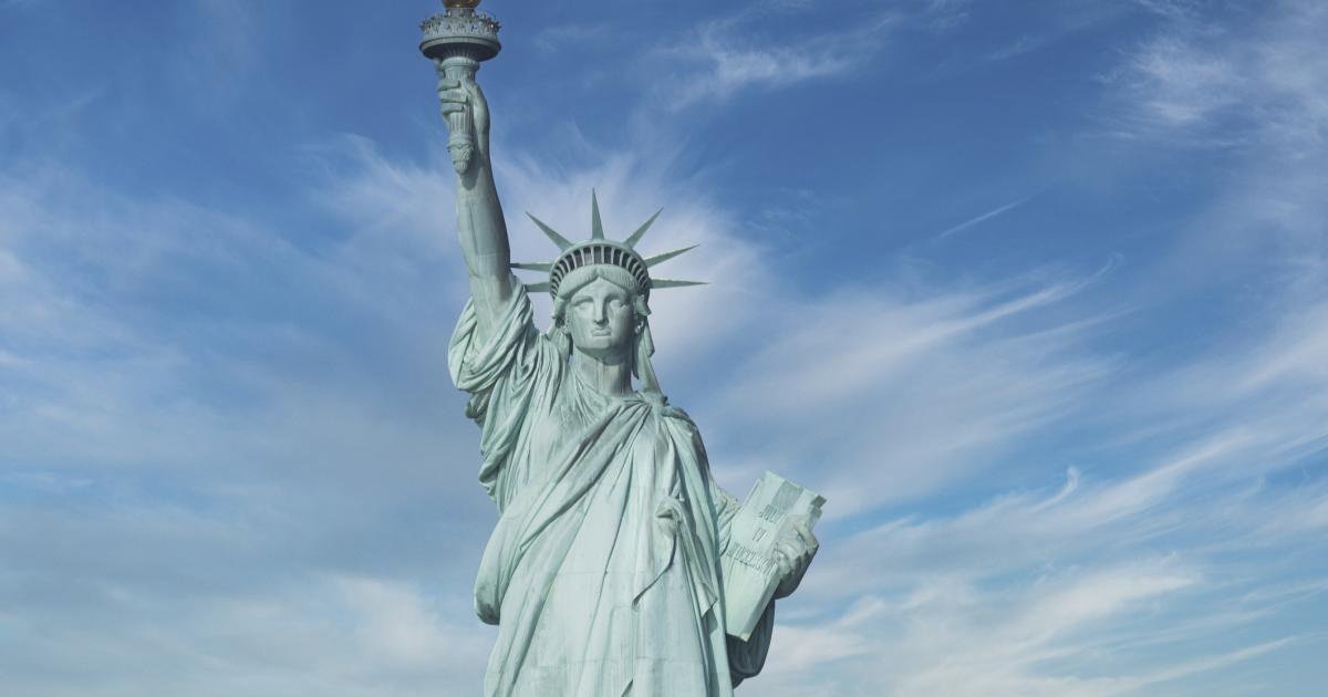 La Estatua de la Libertad, en una imagen de archivo
