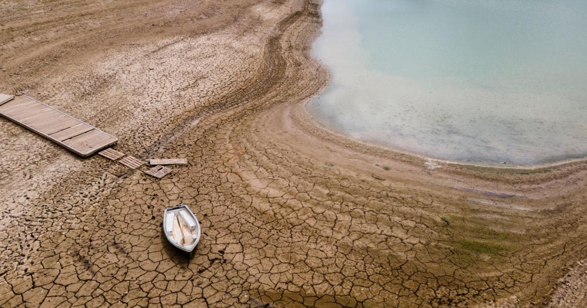 Imagen de archivo del Pantano La Viñuela (Axarquía, Málaga) en 2022.