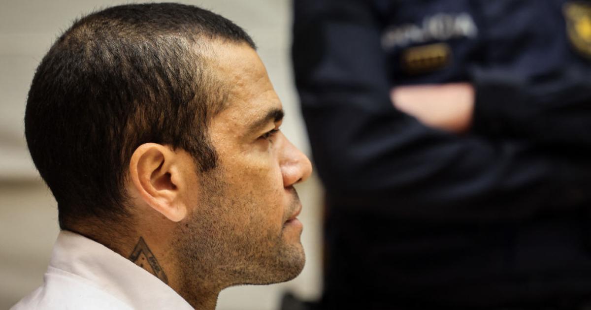 Dani Alves, durante el juicio