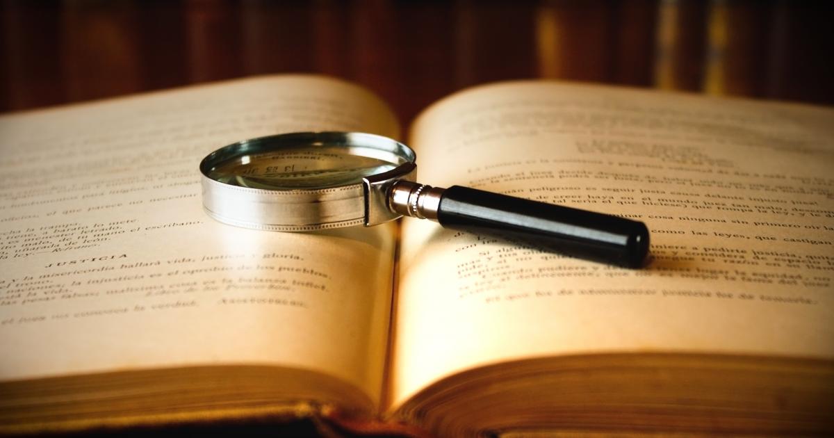 Mirarlo todo con lupa.