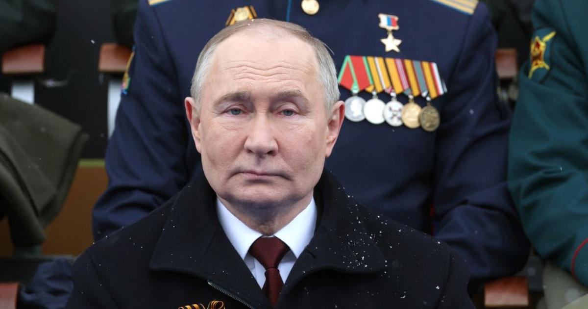 Vladimir Putin, en un acto militar reciente