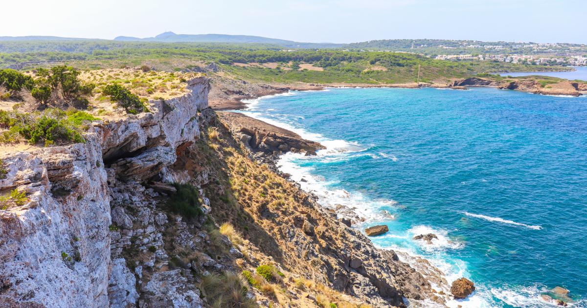 Imagen de archivo de la isla de Menorca (Baleares).