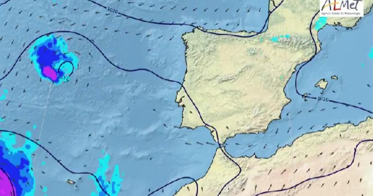Previsión de AEMET para las próximas jornadas