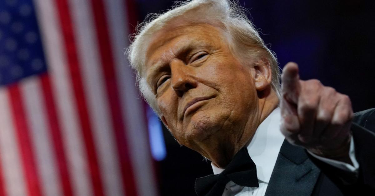 Donald Trump, en su discurso en el NRCC.