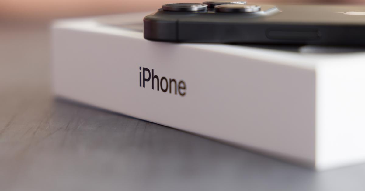 Imagen de archivo de un iPhone 15 Pro.