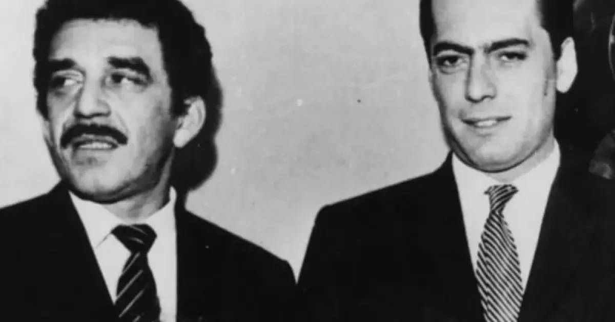 Mario Vargas Llosa y Gabriel García Márquez