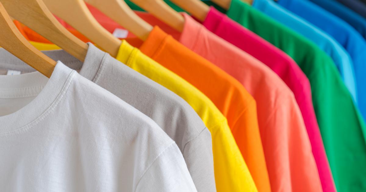 Camisetas de colores