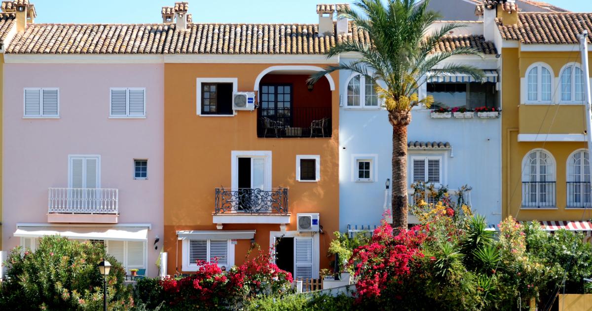 Imagen de archivo de una zona residencial en Alboraya (Comunidad Valenciana).