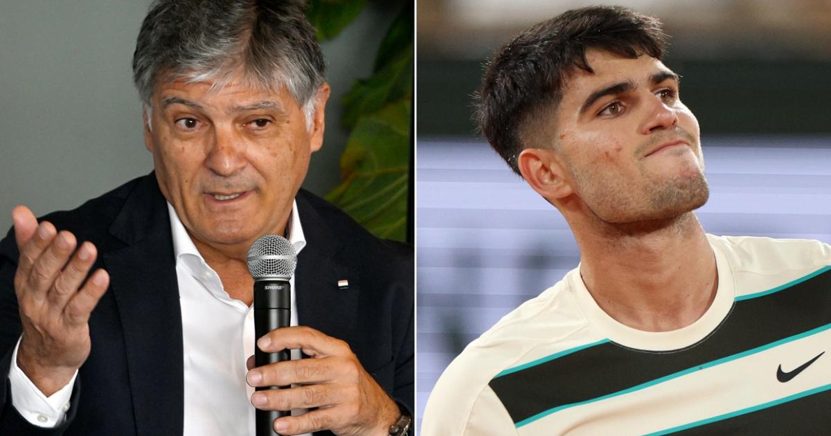 Toni Nadal y Carlos Alcaraz