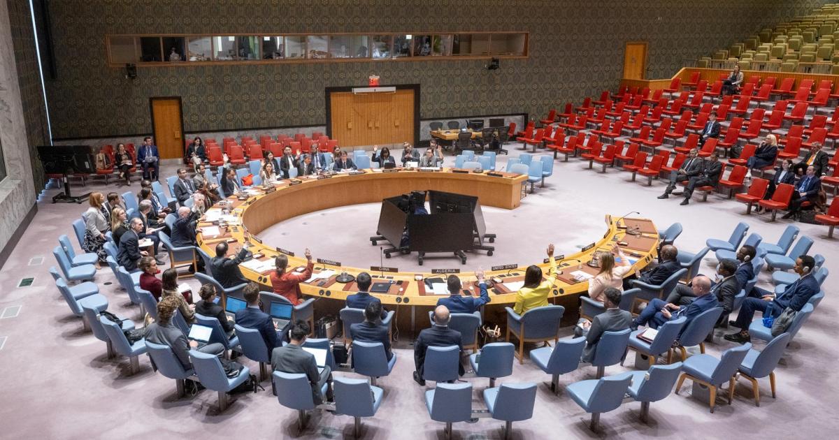 Imagen de archivo del Consejo de Seguridad de la ONU