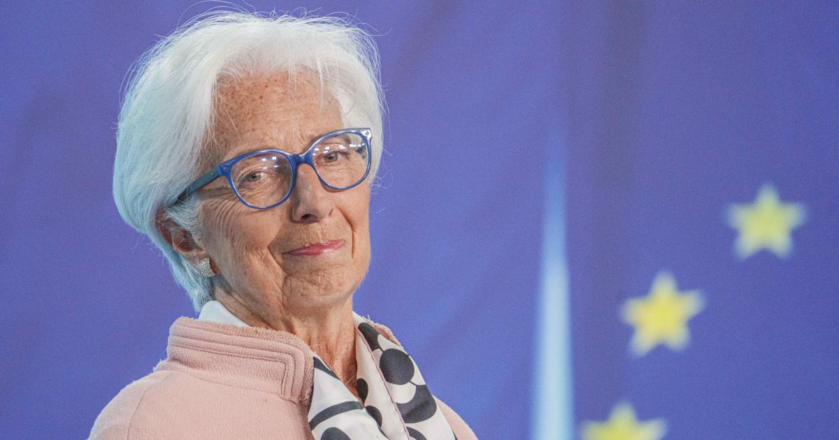 La presidenta del BCE, Christine Lagarde.