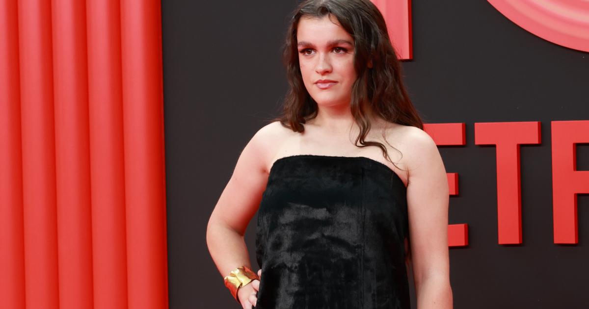 Amaia Romero, en el 10º aniversario de Netflix en España.