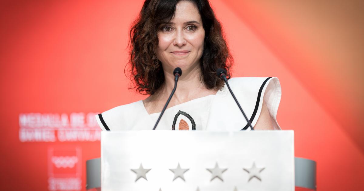 La presidenta de la Comunidad de Madrid, Isabel Díaz Ayuso.