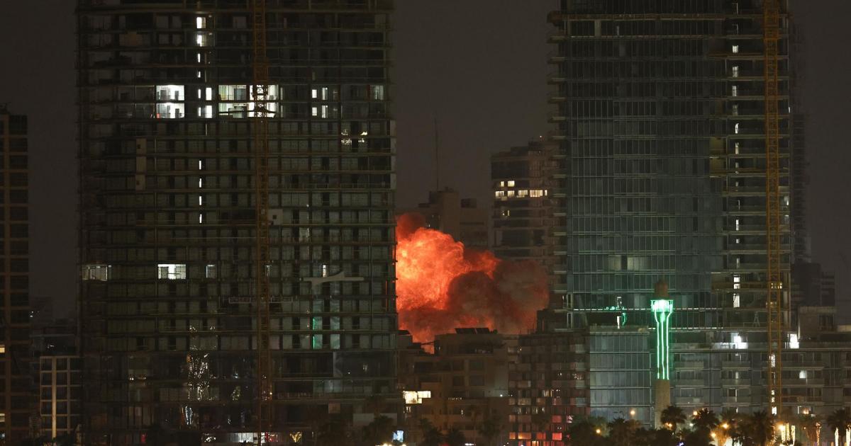 Explosión en Tel Aviv tras un nuevo bombardeo de Israel