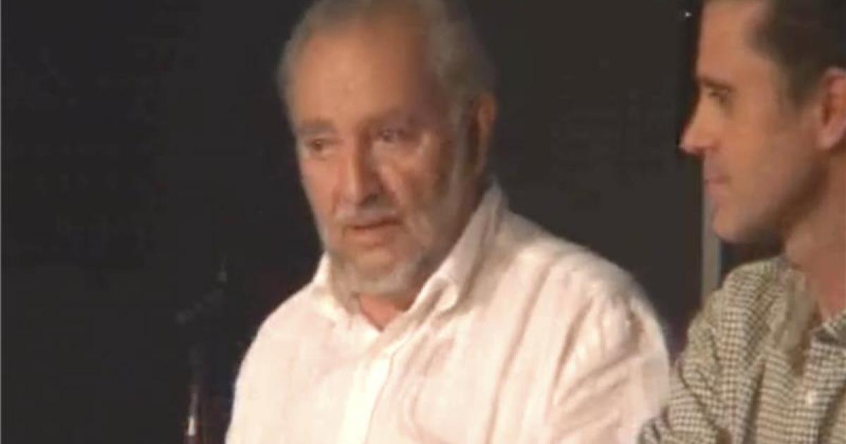 El ex coordinador federal de Izquierda Unida Julio Anguita, en una intervención en Andalucía.