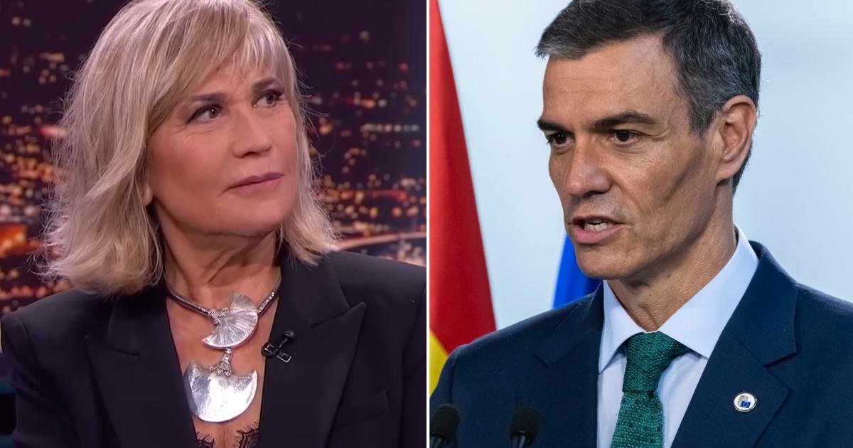 Fotomontaje de Julia Otero y Pedro Sánchez