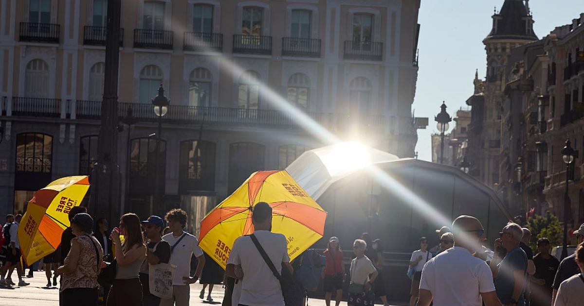 El sol apretando fuerte en España en una imagen de archivo