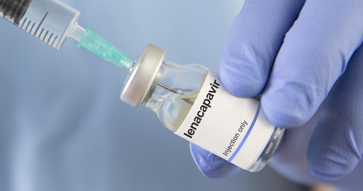 Vial de lenacapavir