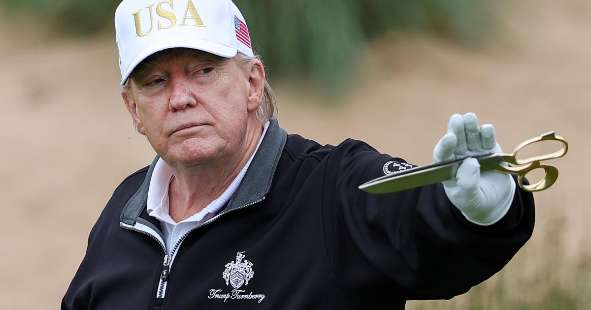 El presidente de EEUU, Donald Trump.