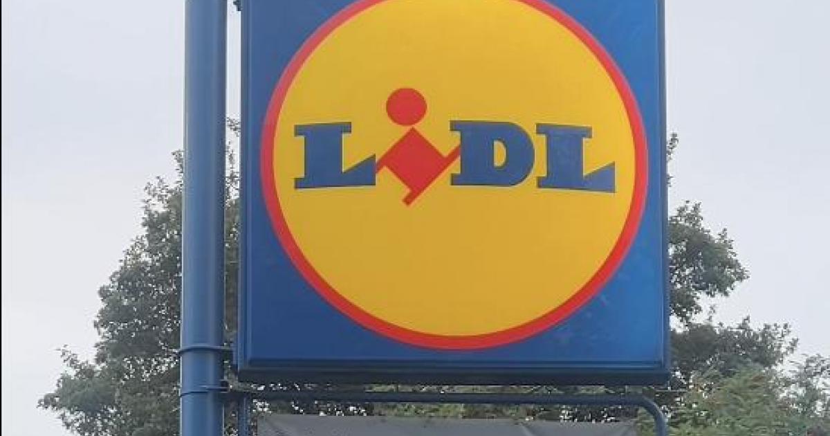 El logotipo del supermercado LiDl