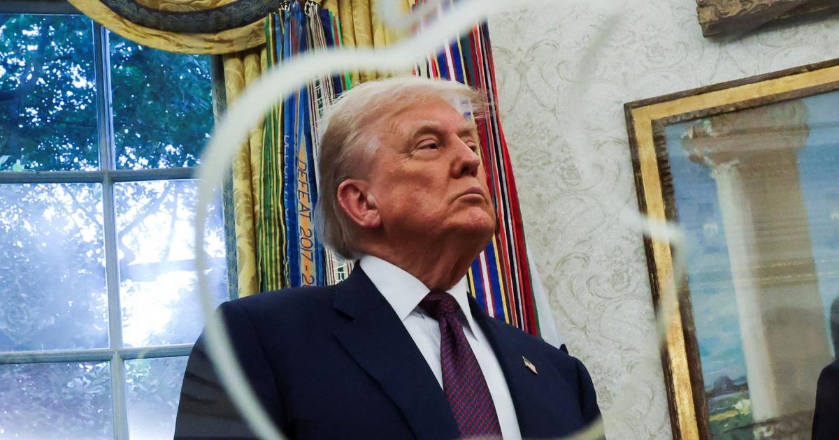 El presidente de Estados Unidos, Donald Trump