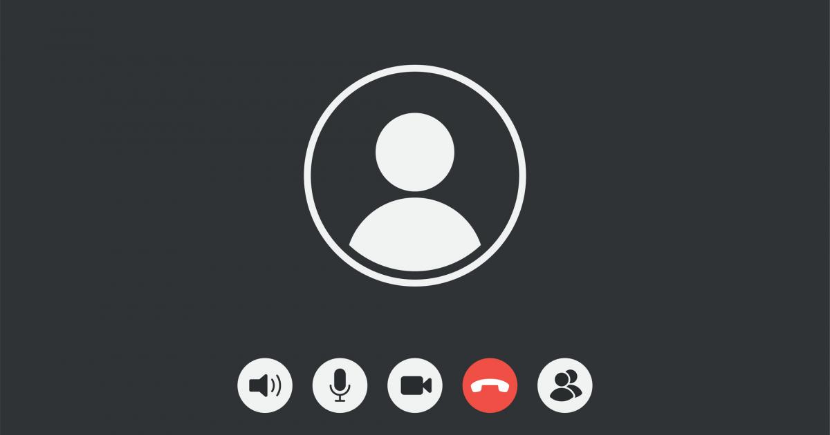 Imagen de archivo de una videollamada.