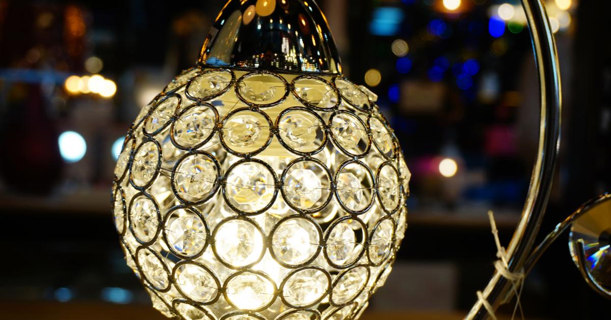 Una lámpara, en una imagen de archivo