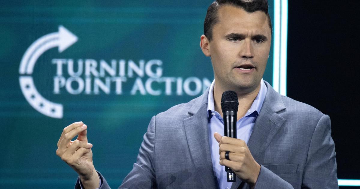 Charlie Kirk durante un evento en West Palm Beach (Estados Unidos) en 2025.