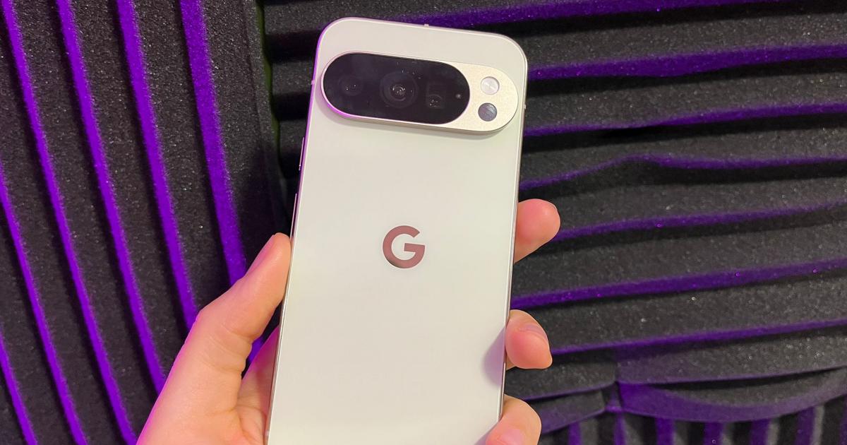 Foto del nuevo Google Pixel 10 Pro.