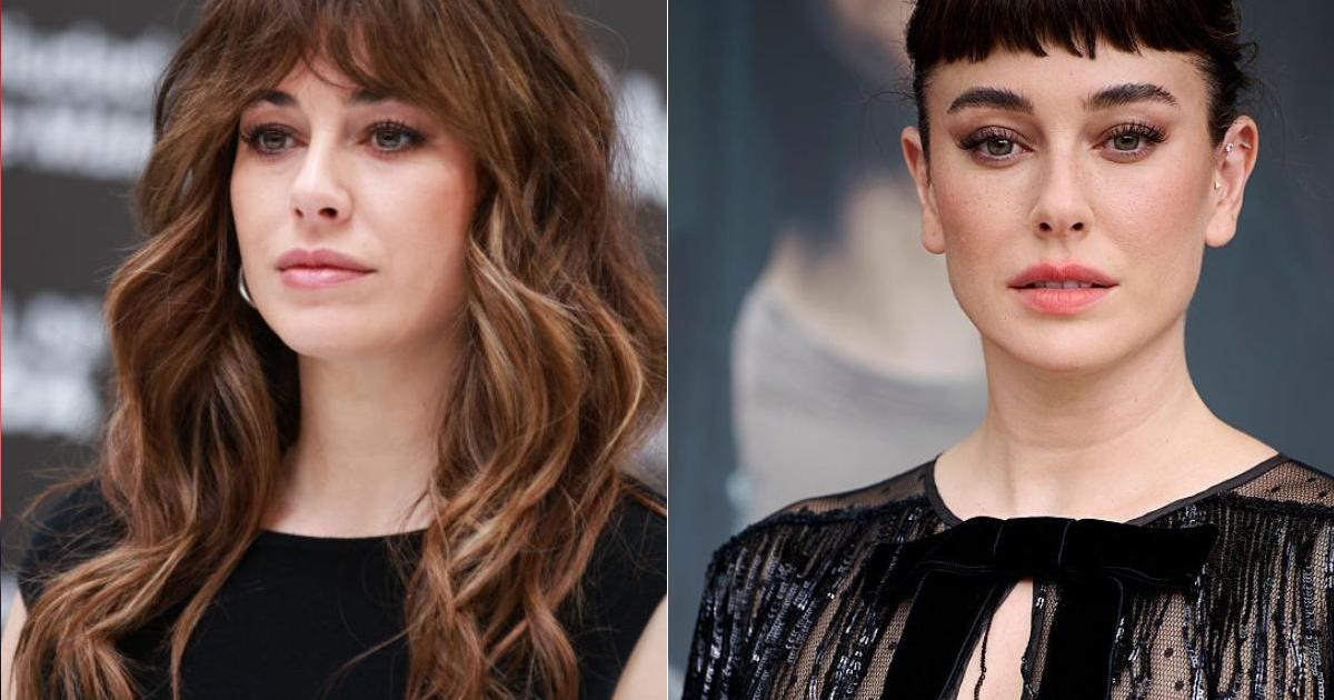 Blanca Suárez con las dos versiones de flequillo que son tendencia esta temporada.