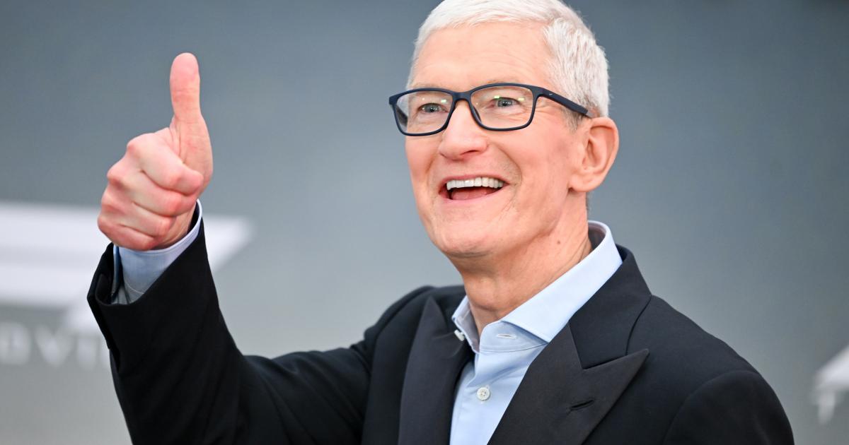 Foto de archivo de Tim Cook, CEO de Apple.