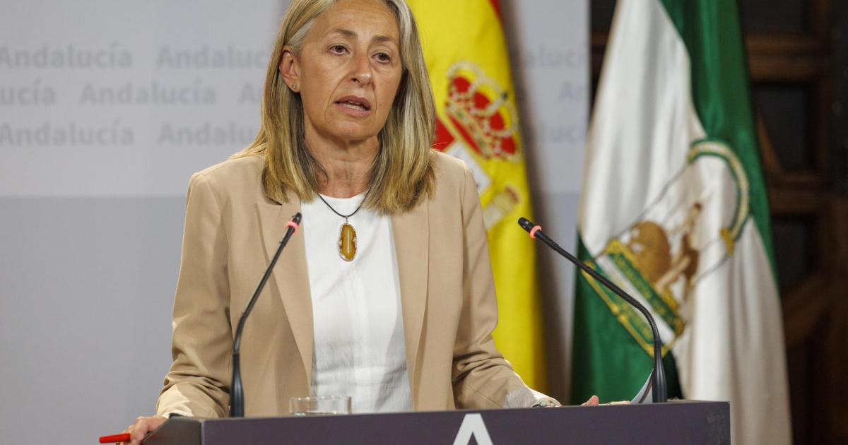La consejera andaluza de Salud, Rocío Hernández en julio.