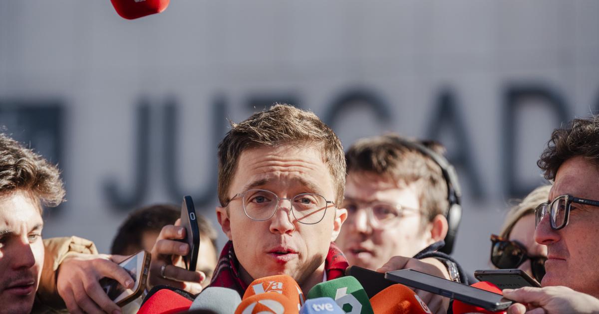 El fundador de Podemos y Más Madrid, Íñigo Errejón.