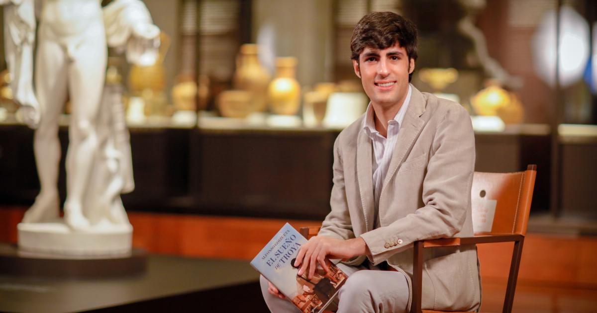 Alfonso Goizueta es autor de la novela 'El sueño de Troya'