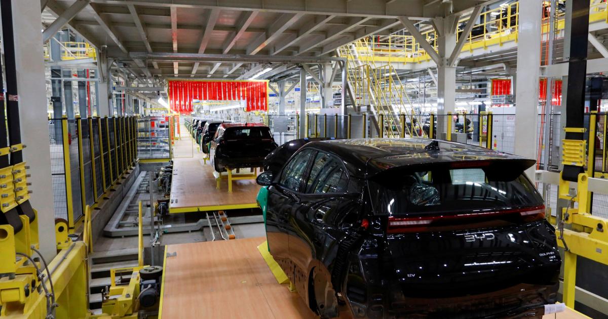 Factoría de BYD en Brasil