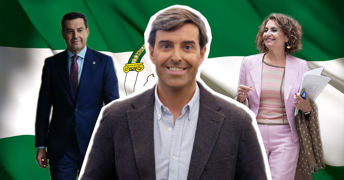 Pablo Montesinos, Juanma Moreno y María Jesús Montero.