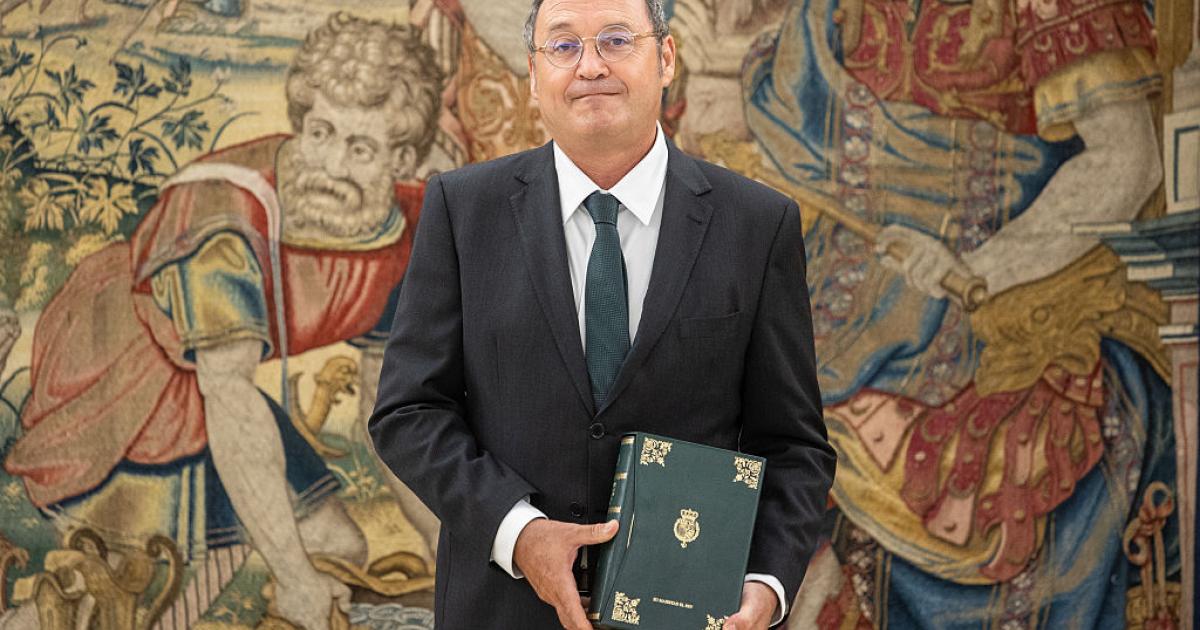 Álvaro García Ortiz, fotografiado en La Zarzuela el 3 de septiembre de 2025.