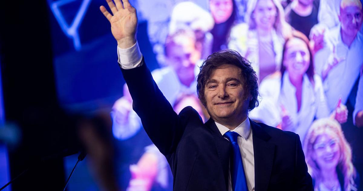 El presidente de Argentina, Javier Milei