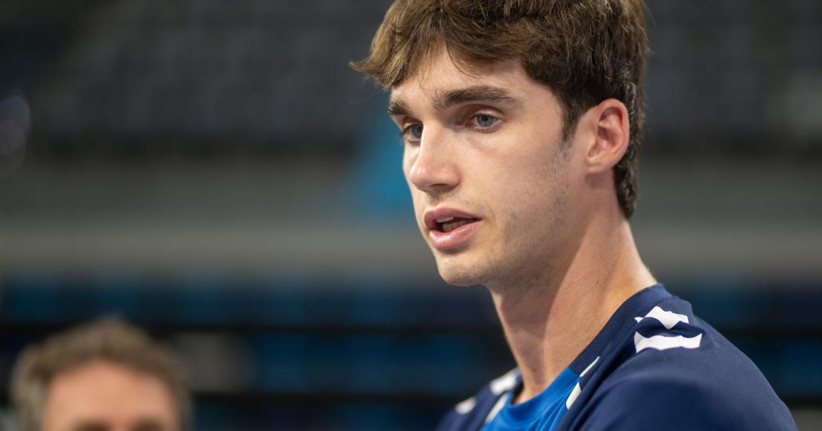 Pablo Urdangarin atendiendo a la prensa en Granollers