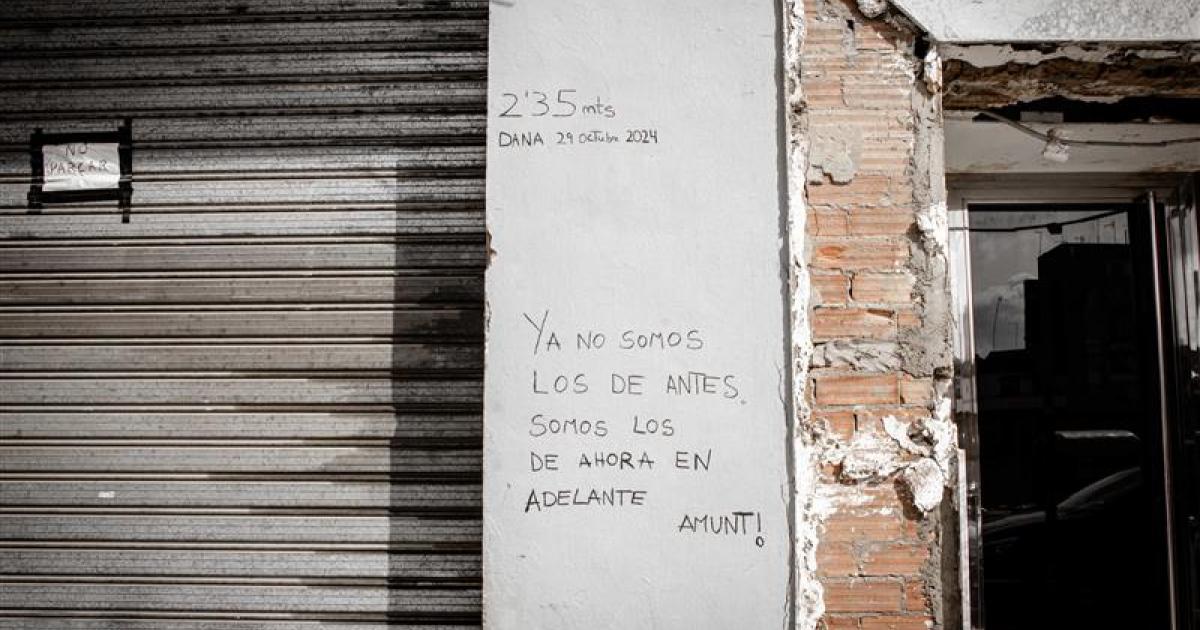 Una imagen de Paiporta un año después.