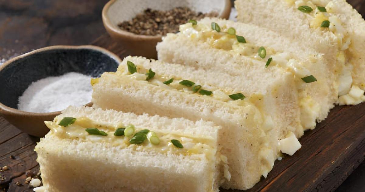 El popular tamago sando, un sencillo sándwich japonés